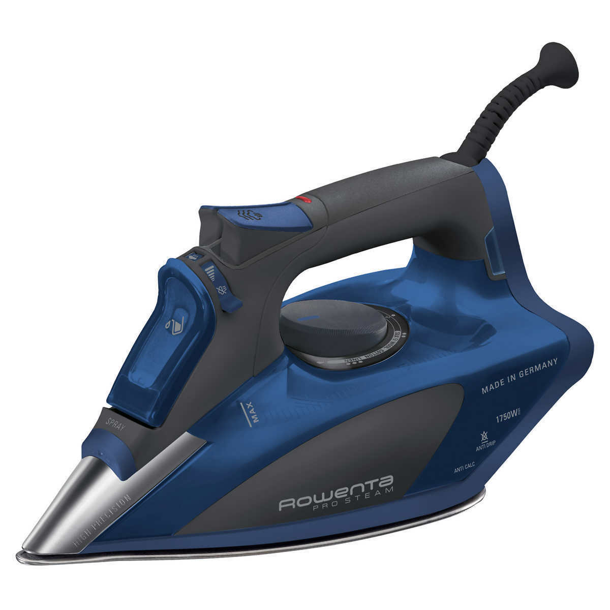 Rowenta DW5192 Pro Steam Iron Stainless Steel Soleplate With Auto-Off ...